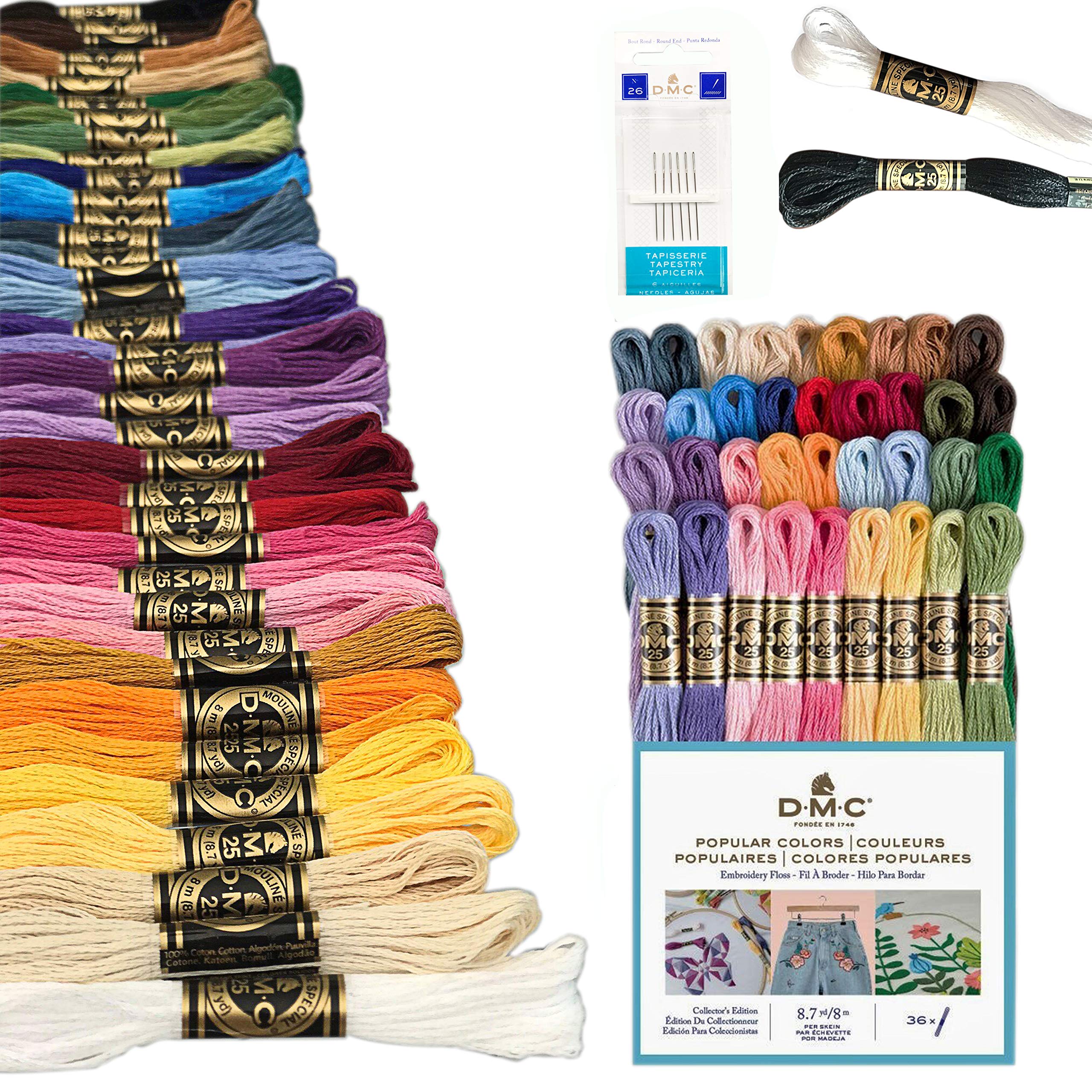 Essential supplies for hand embroidery beginners cover photo collage