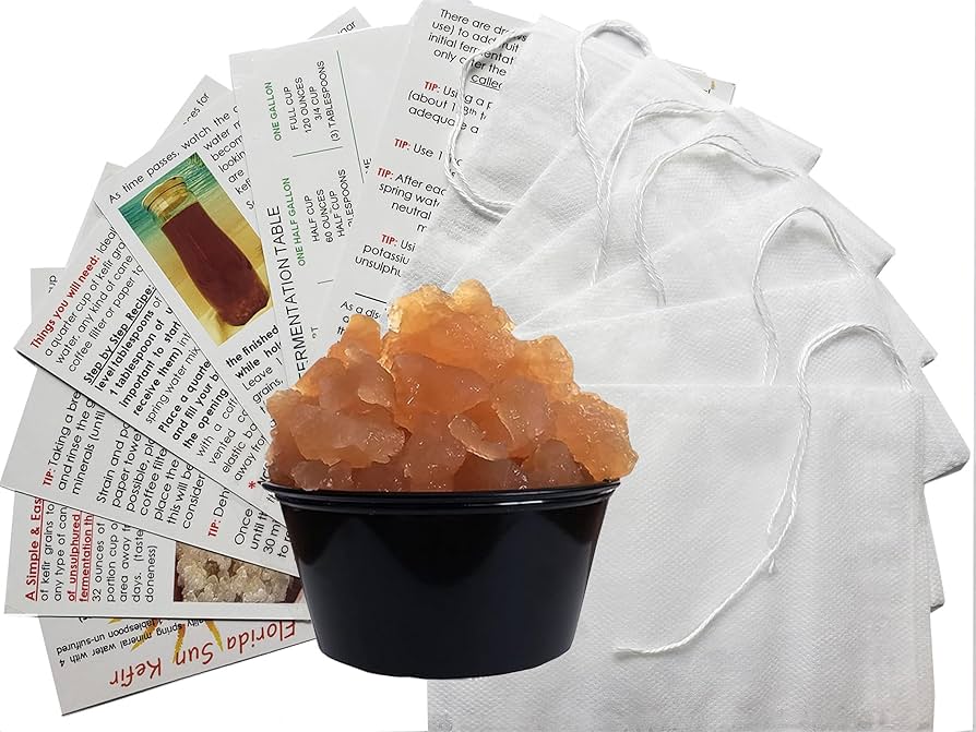 Water Kefir Toolkit cover photo collage