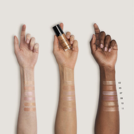 Radiant Soft Glam: Dewy Complexion and Shine cover photo collage