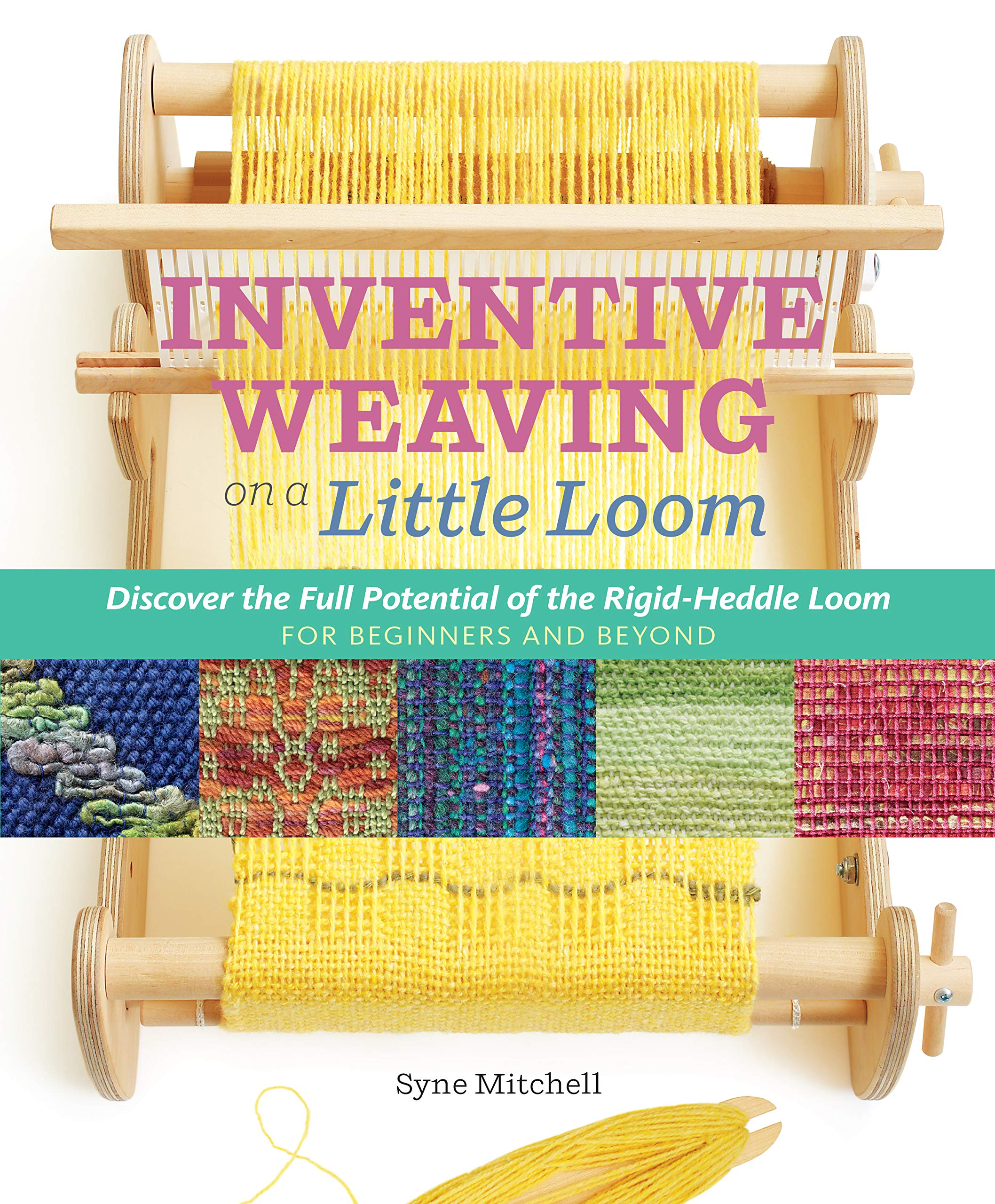 Spinning and Weaving: books and resources to inspire your journey cover photo collage