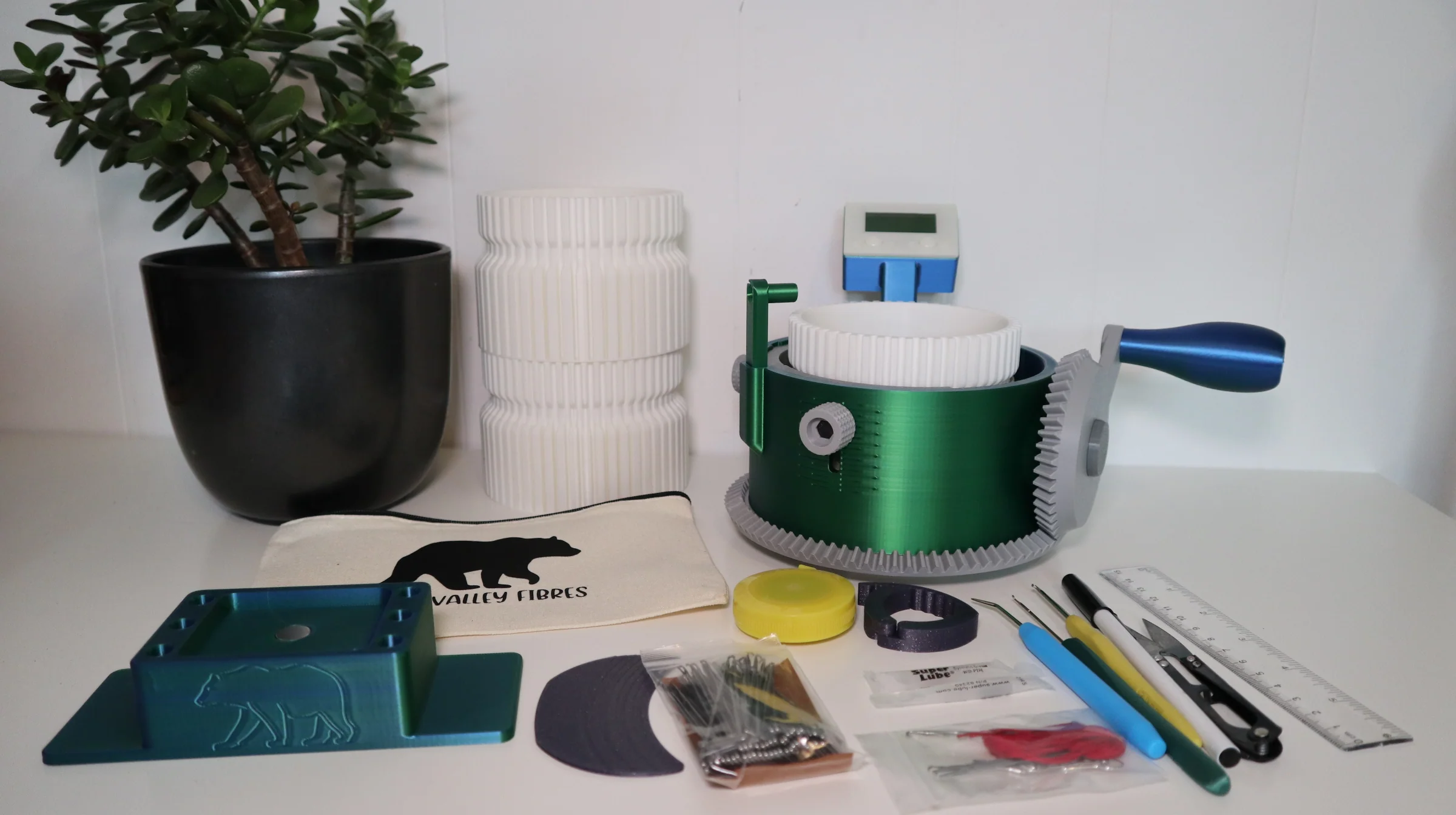 Knitting & Crotchet Tools of Craft cover photo collage