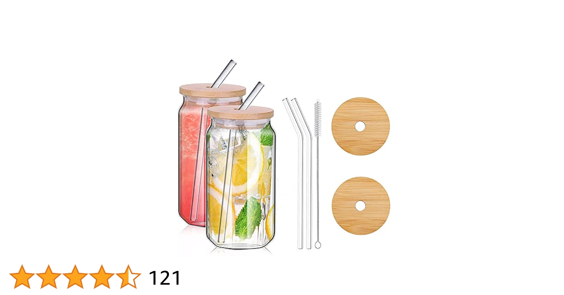 Cute glasses, quenchers, drink making tools & accessories cover photo collage