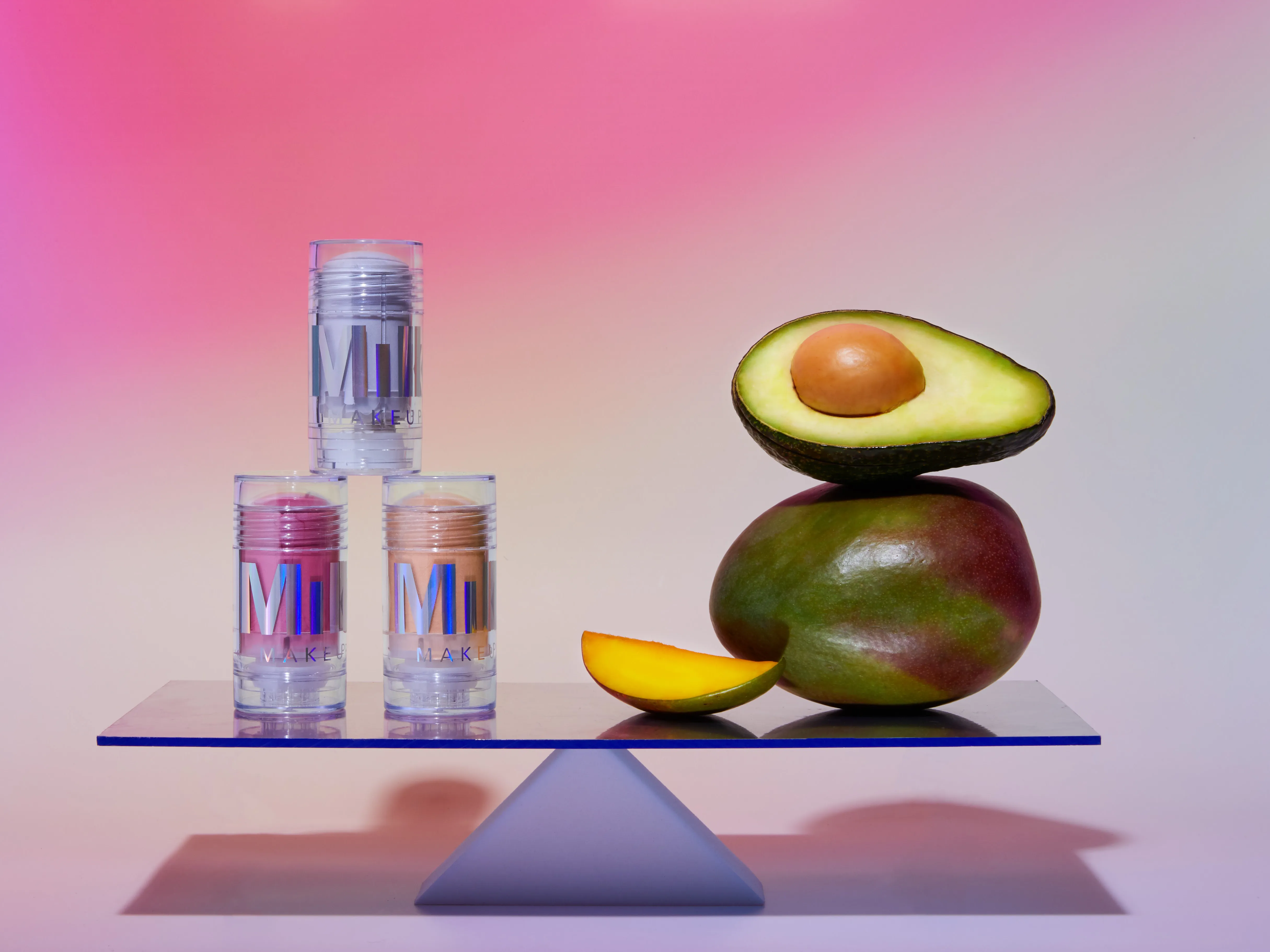 Make-up and skincare cover photo collage