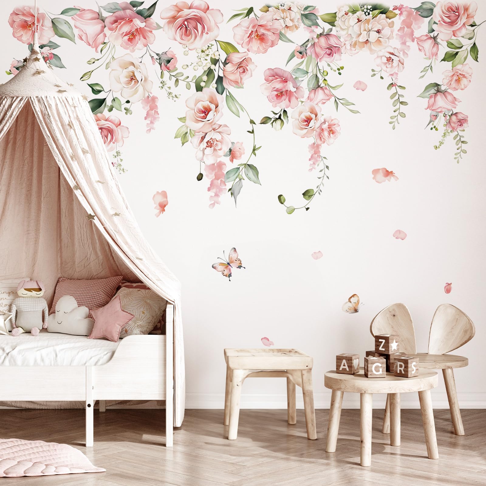 Girls play room cover photo collage