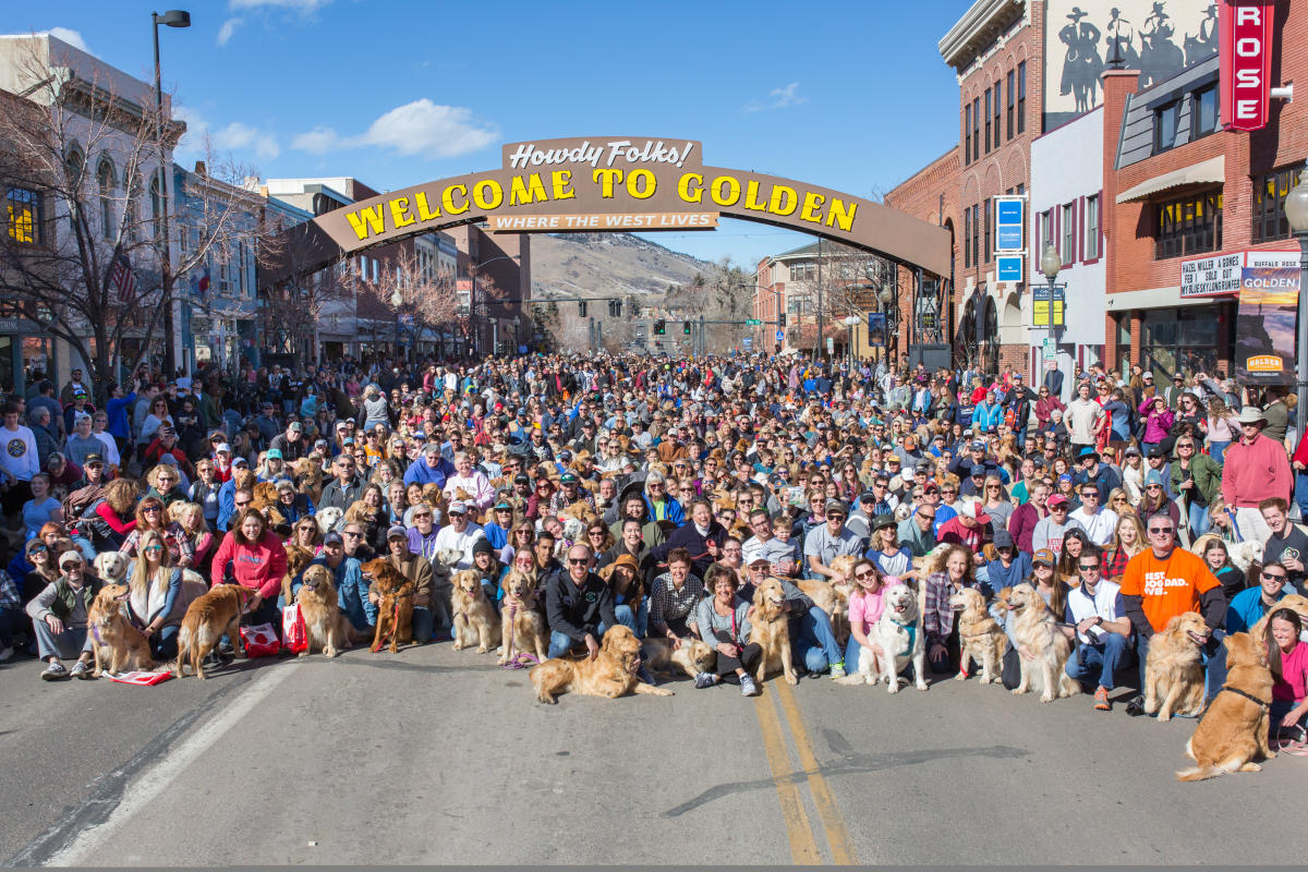 WELCOME to GOLDEN, Co cover photo collage