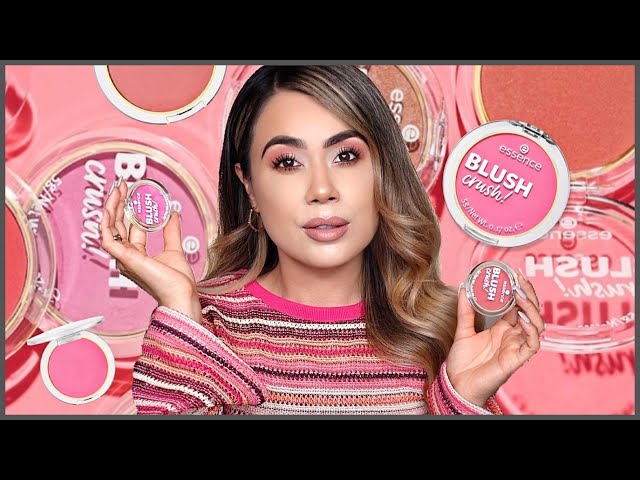 Everyday makeup products cover photo collage