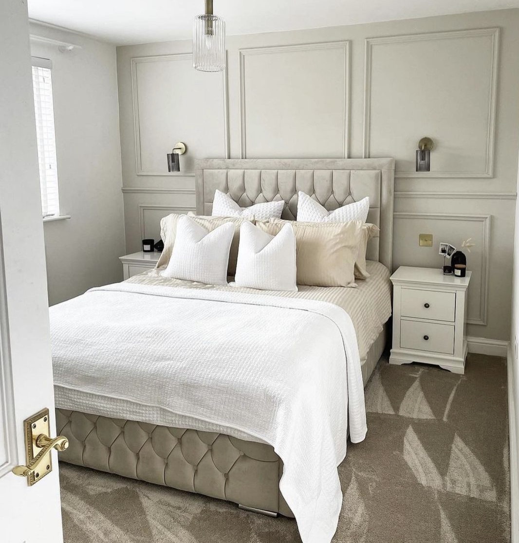 Neutral decor pieces to elevate your bedroom✨ cover photo collage