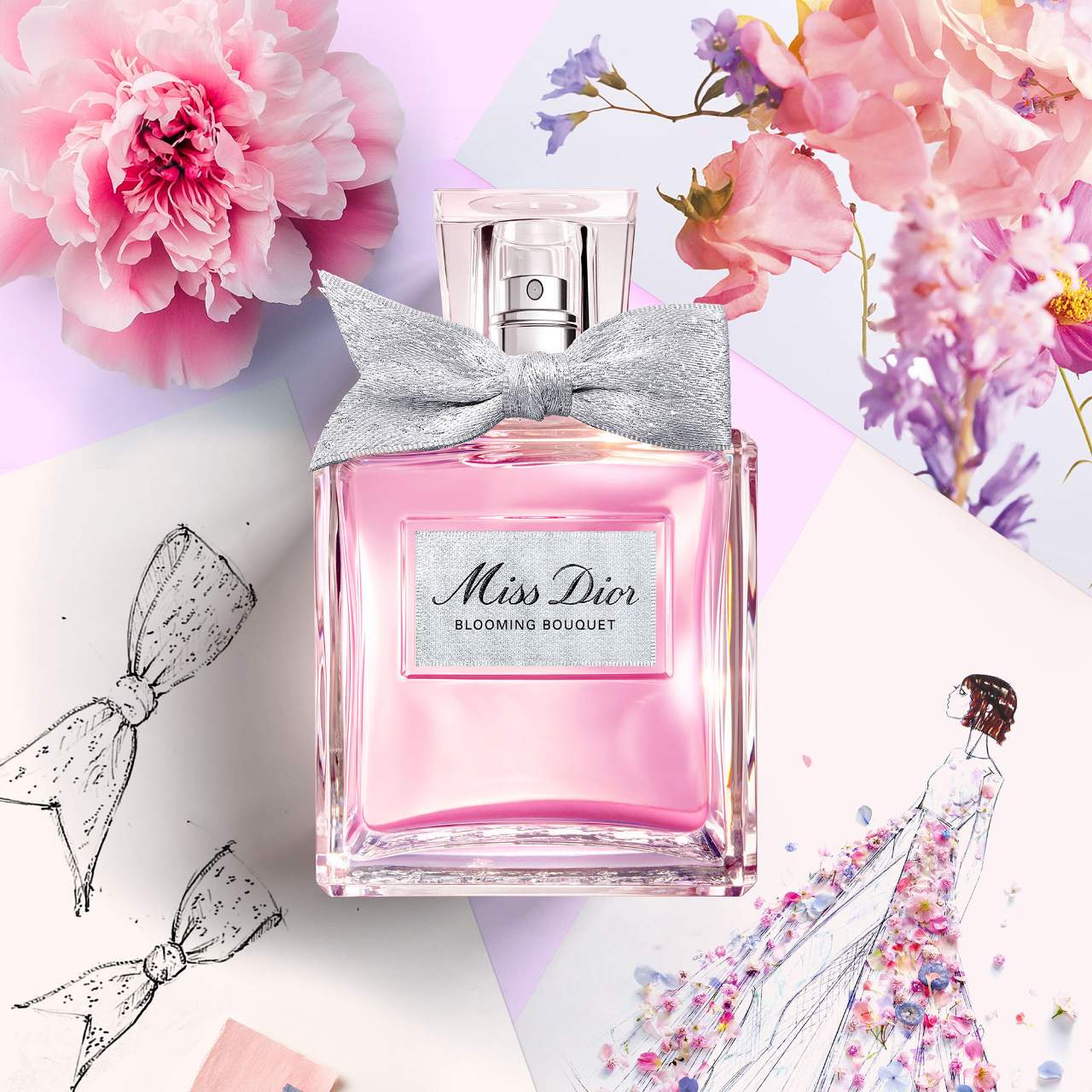 Cute Feminine Perfumes cover photo collage