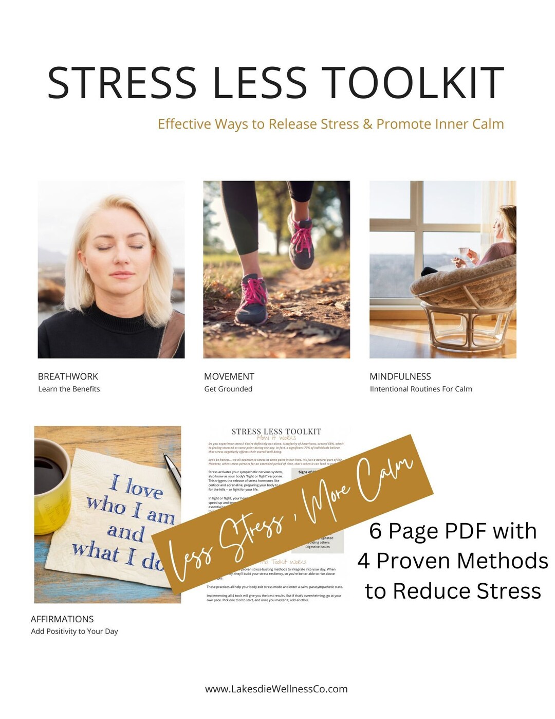 Manage Your Stress for Better Days cover photo collage