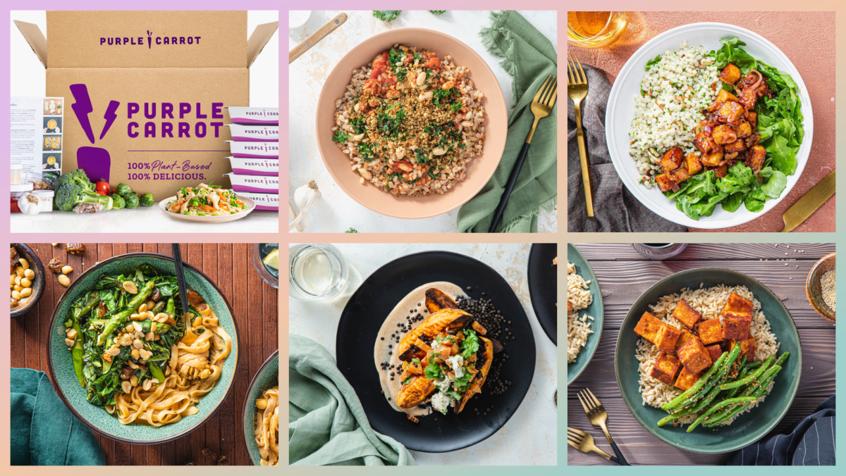 Eat Healthier with Prepared Meals, Kits and Organic Groceries cover photo collage