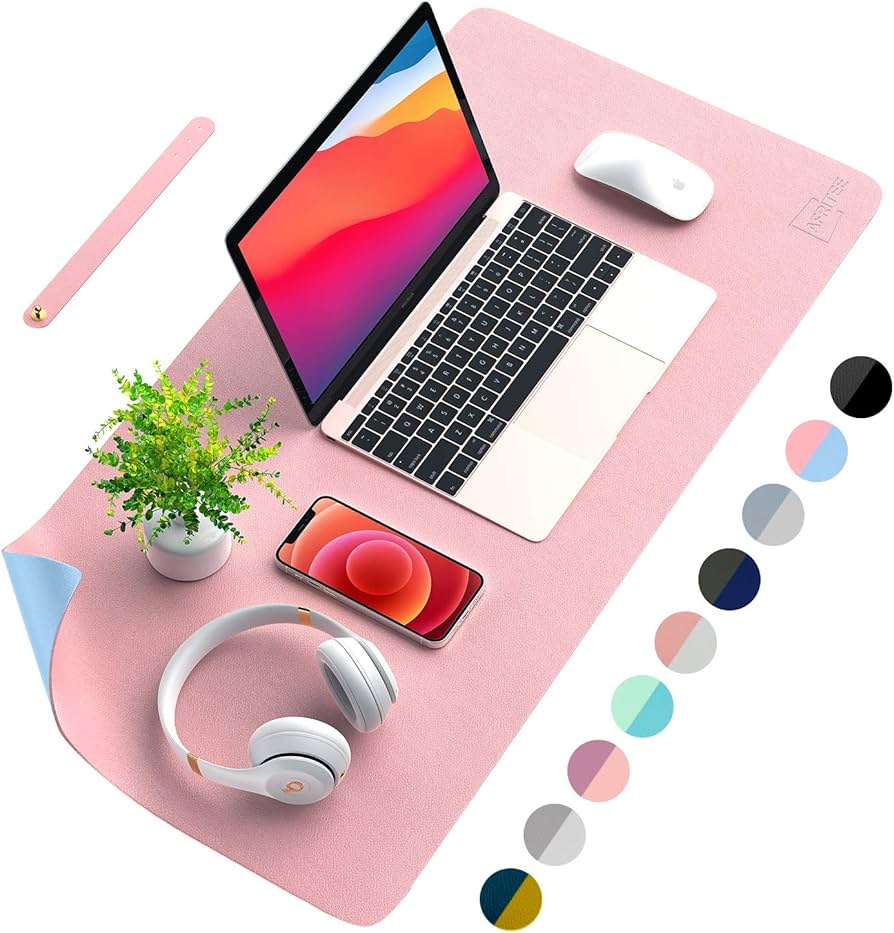 Pink Desk Essentials cover photo collage