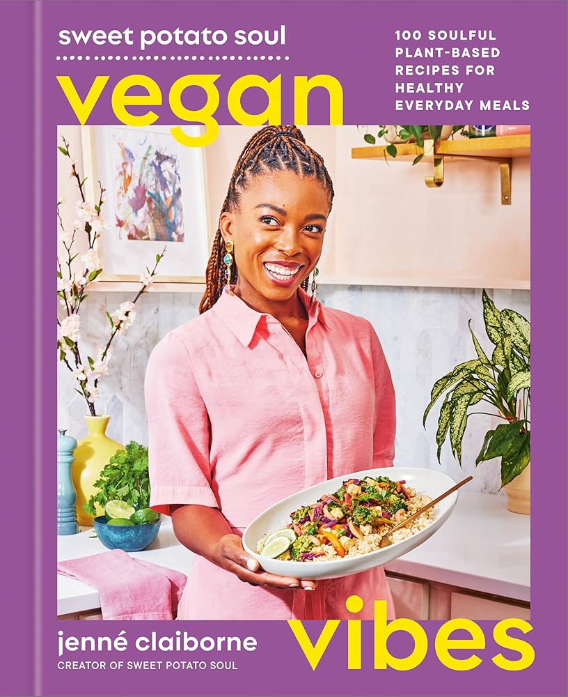 Vegan must-have cookbooks and recipes cover photo collage