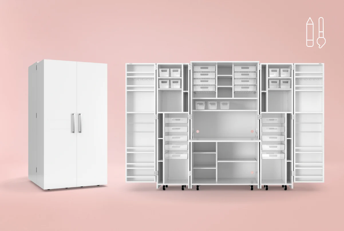 Craft Room Storage Ideas cover photo collage