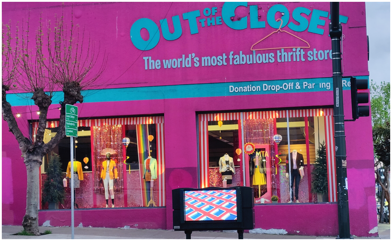 Thrifting in SF cover photo collage