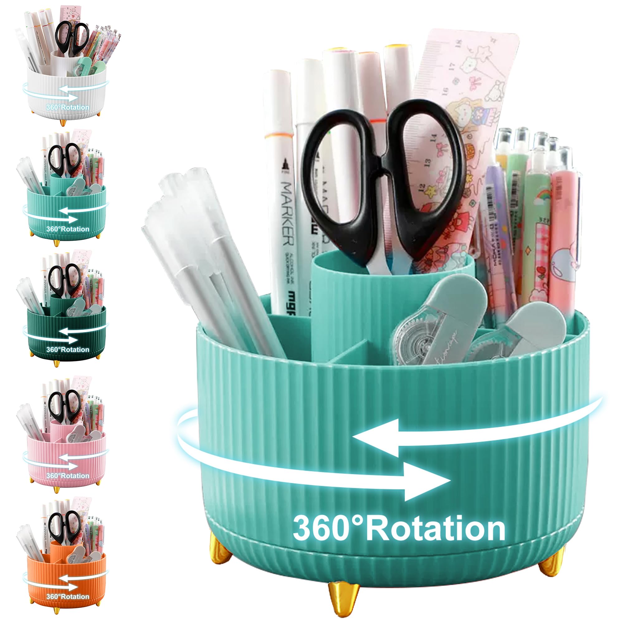 CUTE Office Organisation Ideas cover photo collage
