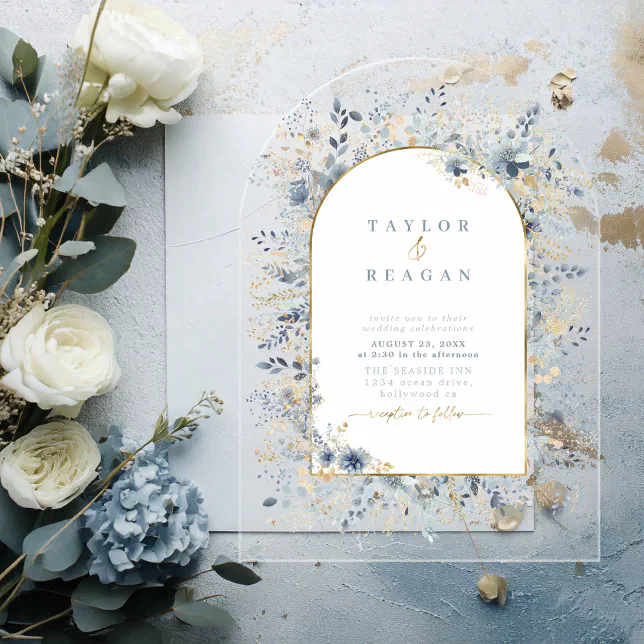 Stylish wedding invitations to delight guests cover photo collage
