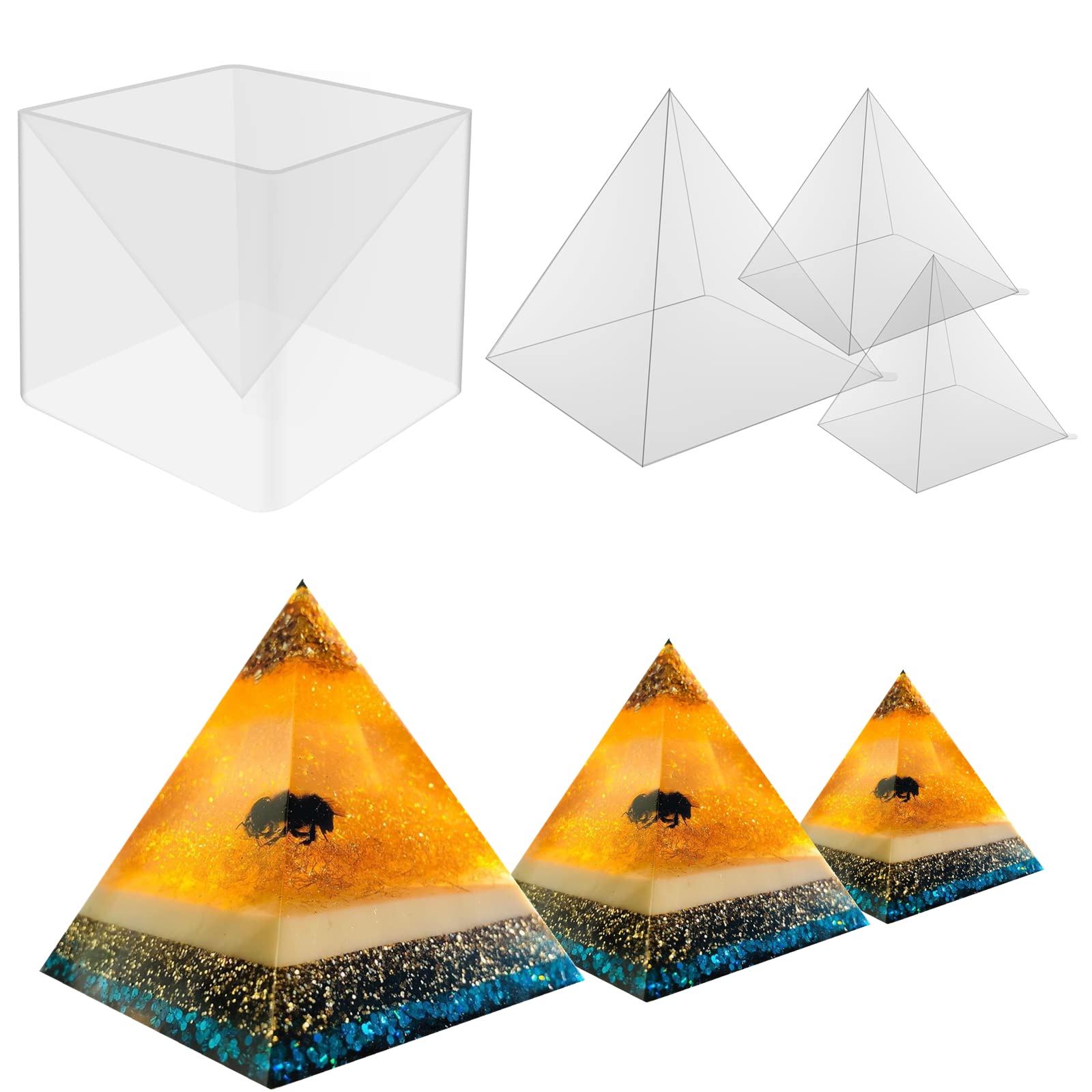 Resin Jewelry and Pyramid Making cover photo collage