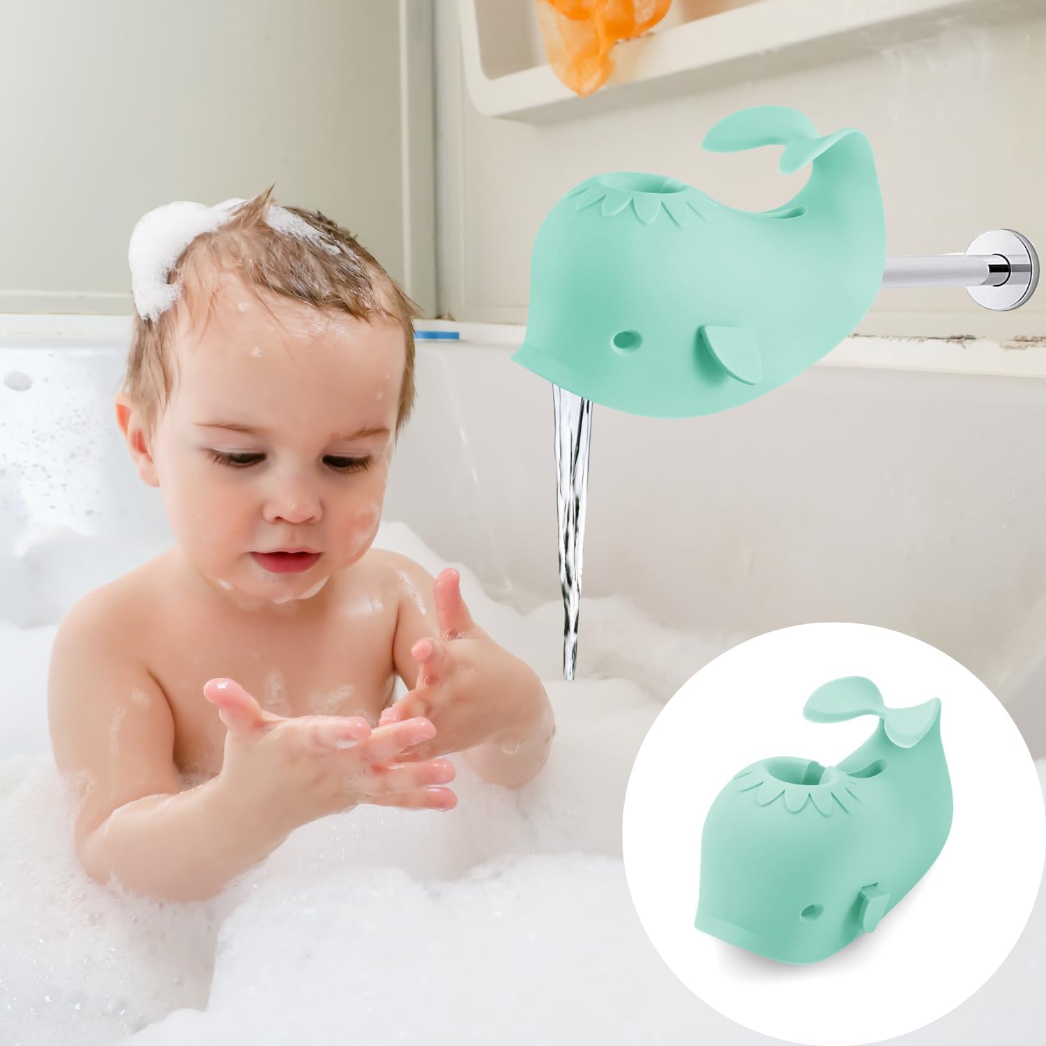 Baby Bath Essentials cover photo collage