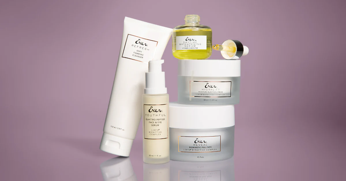Skincare regimen for women over 40 cover photo collage