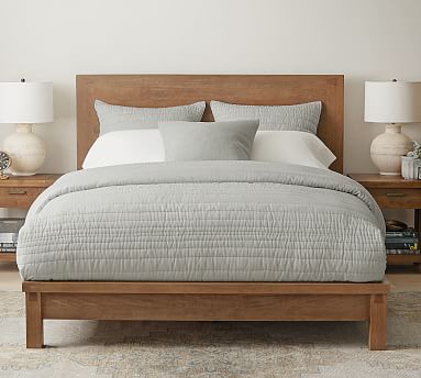 Platform beds cover photo collage