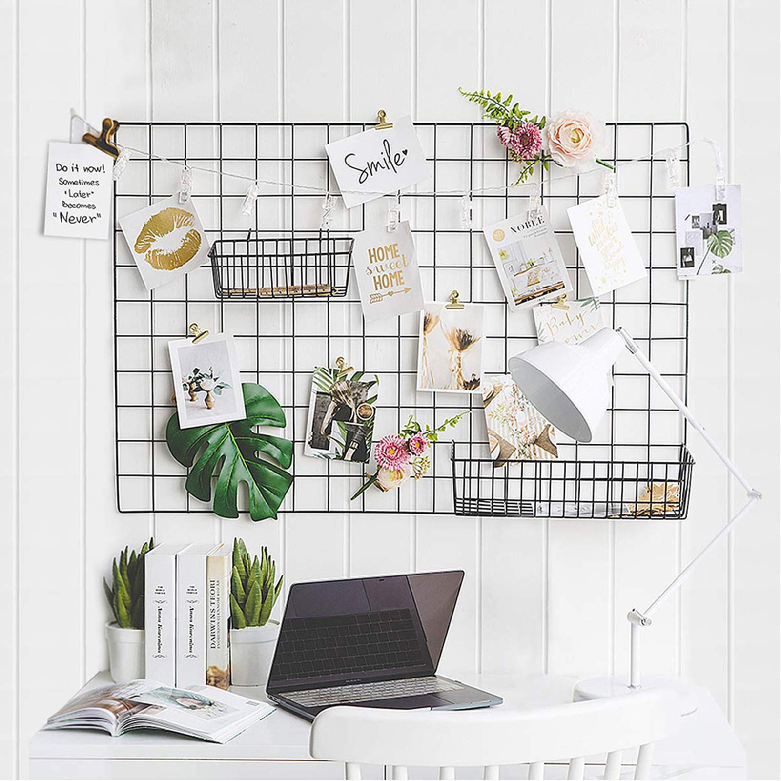Stylish & Practical: The Cutest Office Decor You Can't Work Without cover photo collage