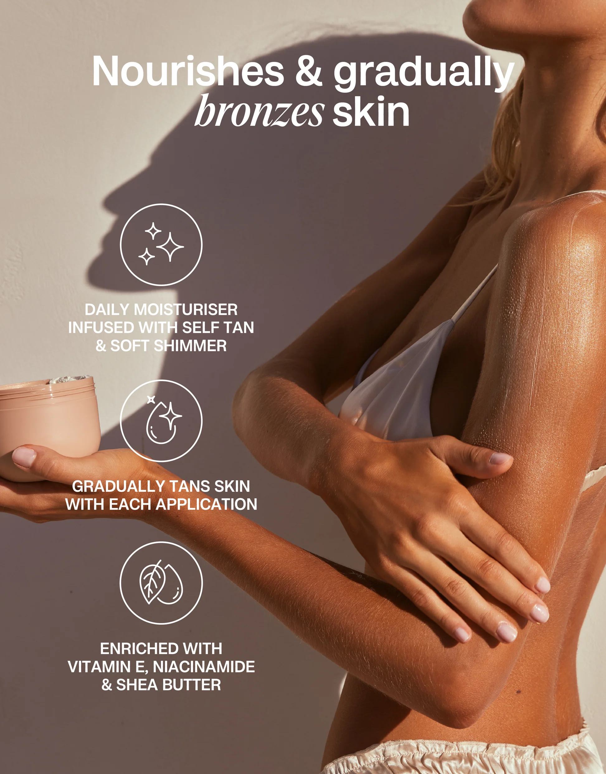 Self Tanning Essentials cover photo collage