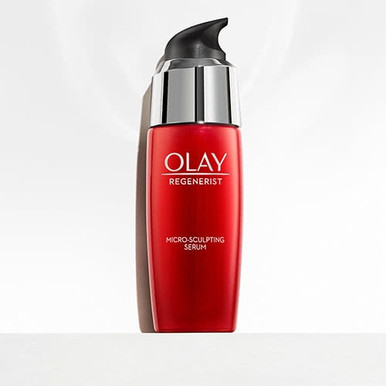 OLAY Facial Serums, Moisturizers & Body Washes cover photo collage