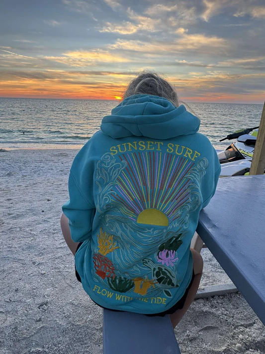 Summer hoodies cover photo collage
