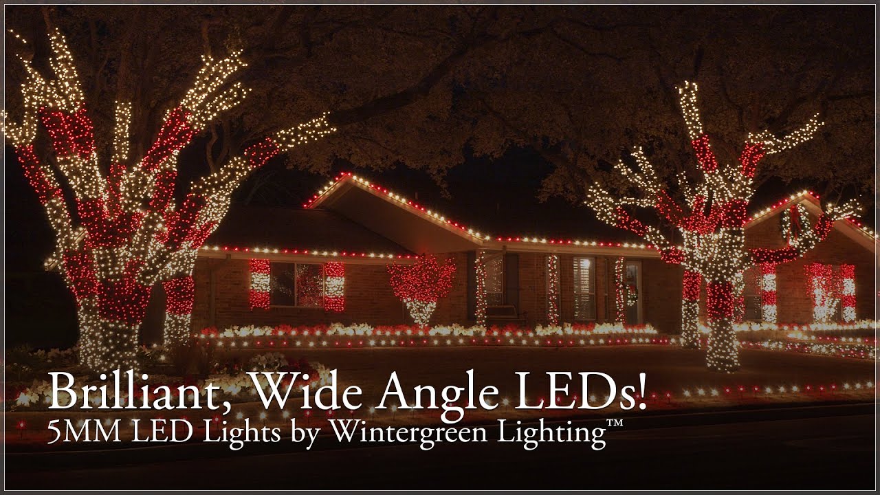 Best LED Lights for Holiday Decorating cover photo collage