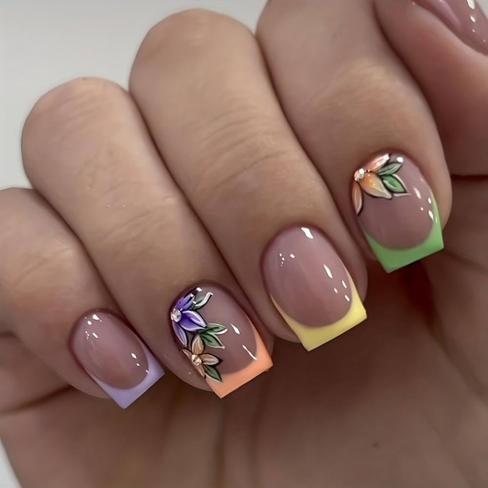 My Fav Spring Nail Inspo I am loving cover photo collage