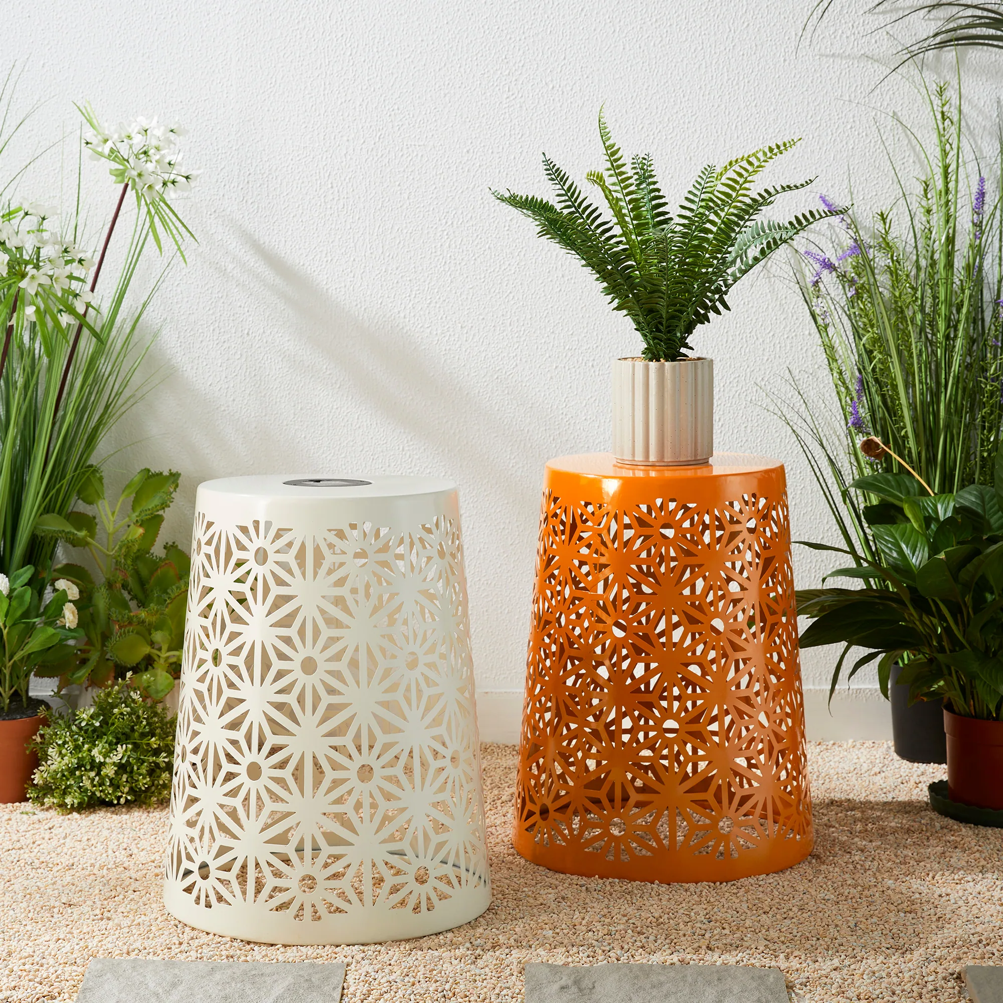 Outdoor Stools cover photo collage