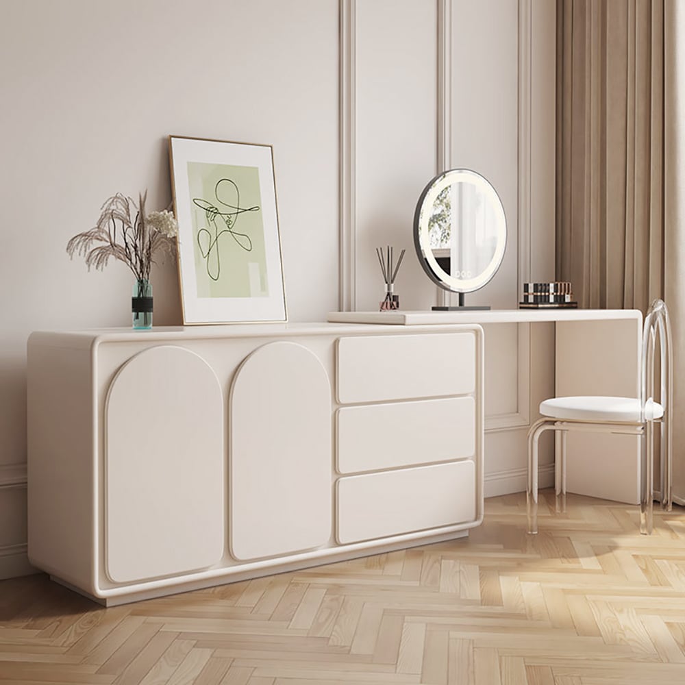 Neutral Yet Elegant Makeup Vanities cover photo collage