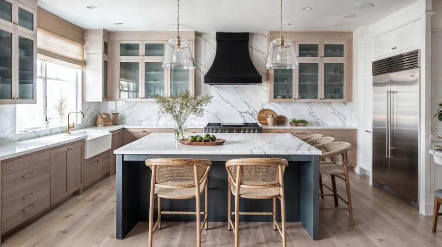 Kitchen and dining cover photo collage