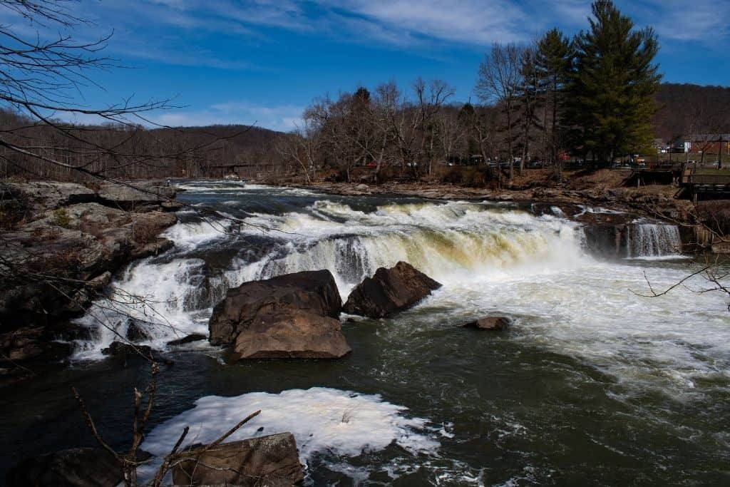 Ohiopyle, PA:  Guide to the #1 Small Town in the Northeast cover photo collage