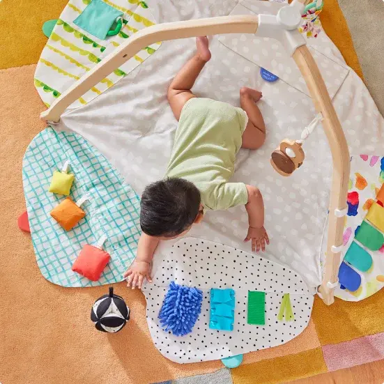 Peaceful Parenting + Playtime Hacks cover photo collage