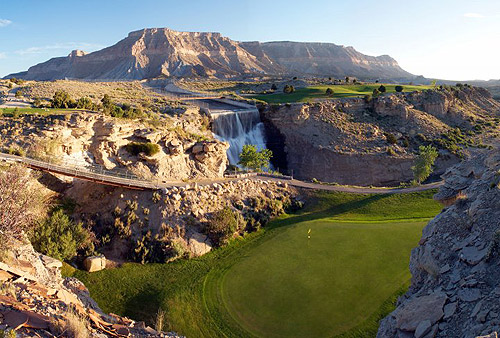 "Utah's Underrated Greens: Secret Golf Gems You’ve Gotta Play" cover photo collage