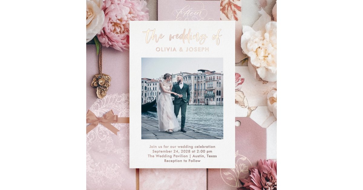 My favorite wedding invitations I designed cover photo collage