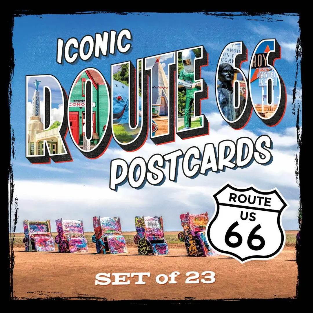 An Iconic Route 66 Road Trip cover photo collage