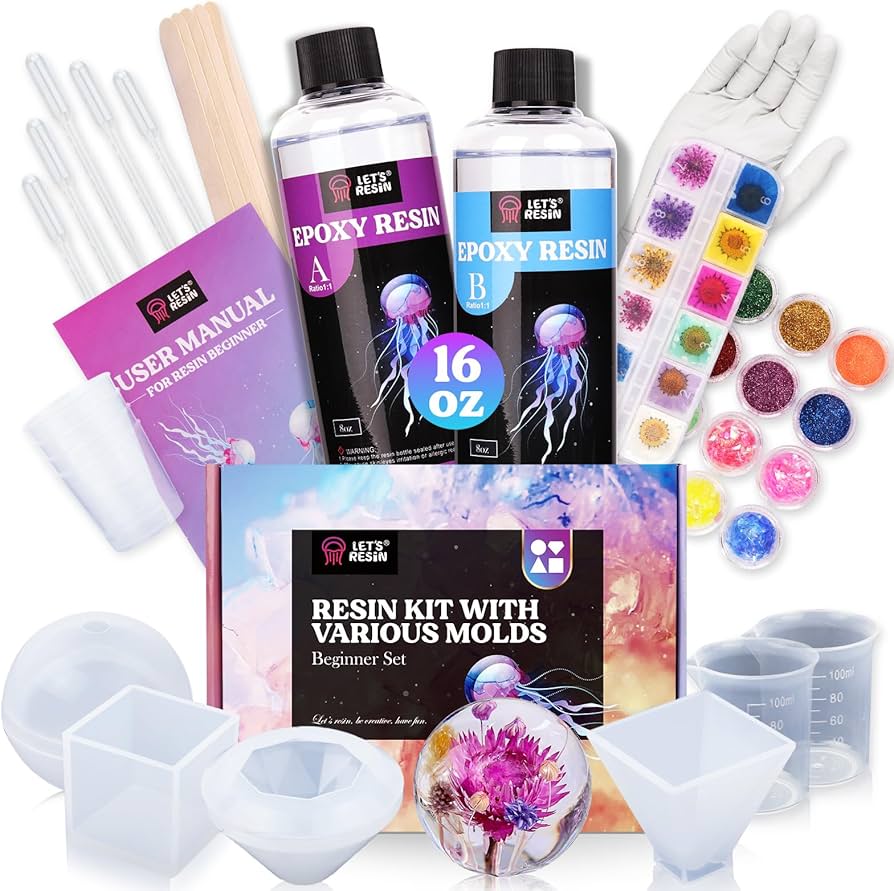 Everything You Need to Start Resin Art cover photo collage