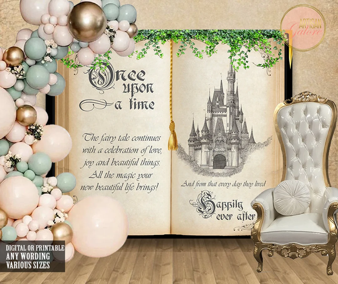 Once Upon a Twin Baby Shower Ideas cover photo collage
