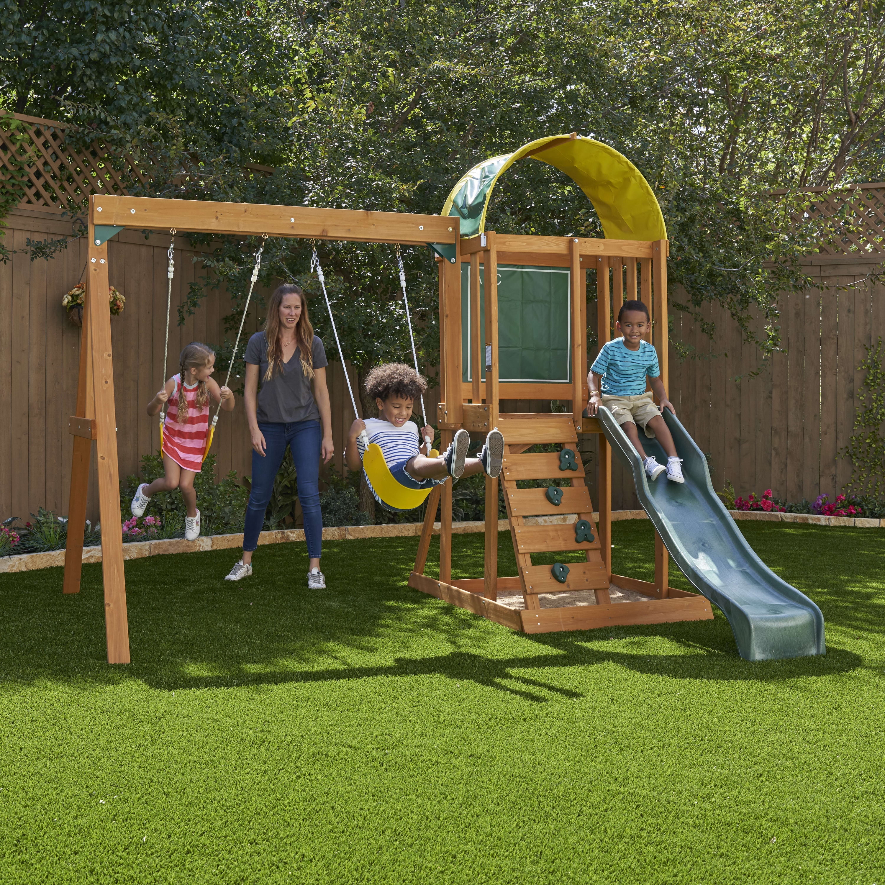 Backyard Children's Oasis cover photo collage