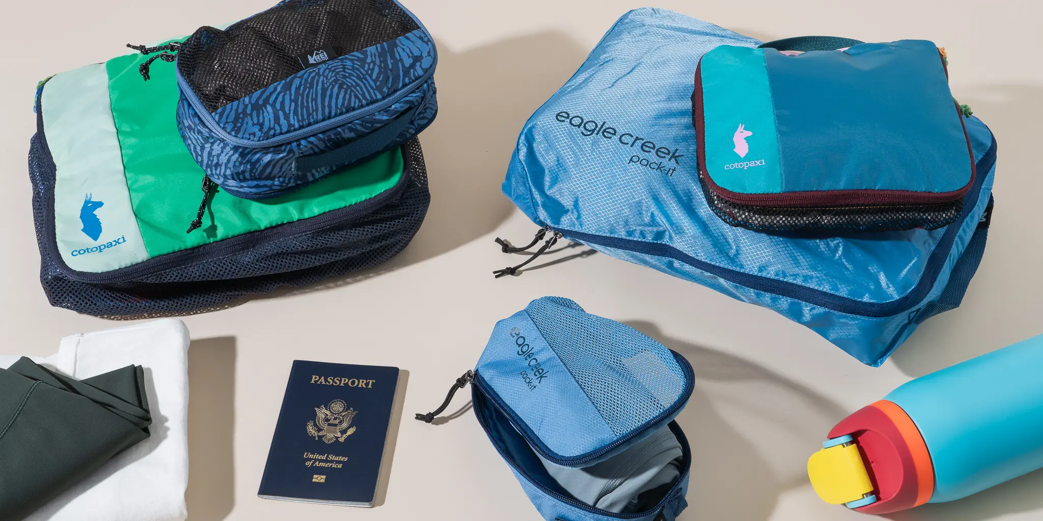 Travel essentials ✈️ cover photo collage