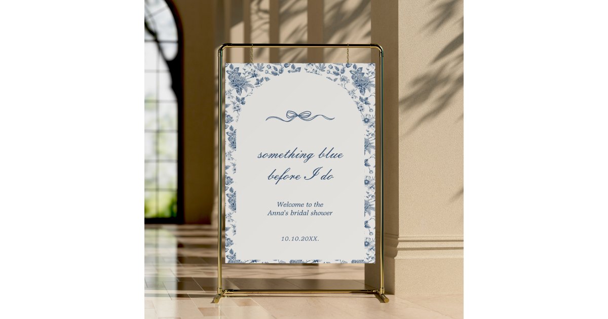 Something Blue Before I do | Bridal Shower