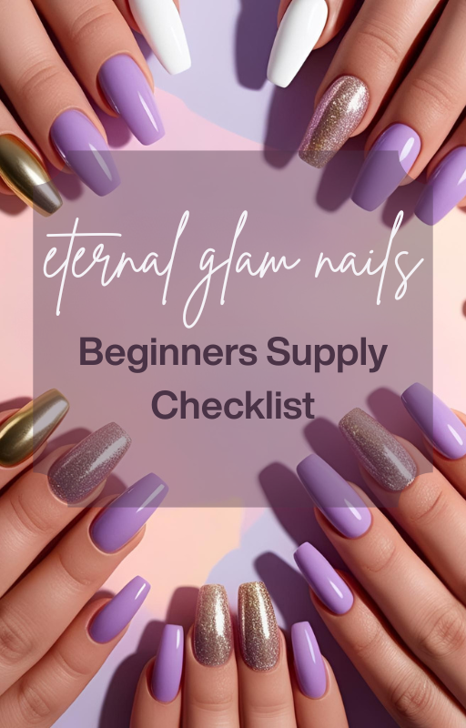 Absolute Beginner Nail Supplies cover photo collage