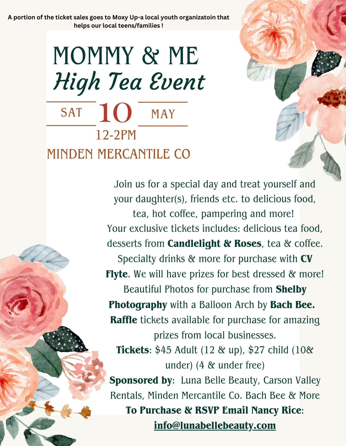 Mother's Day Events in Northern Nevada cover photo collage