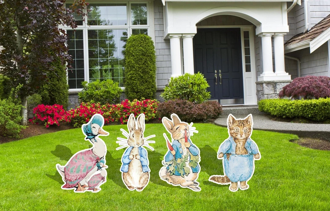 Peter Rabbit Birthday Party cover photo collage