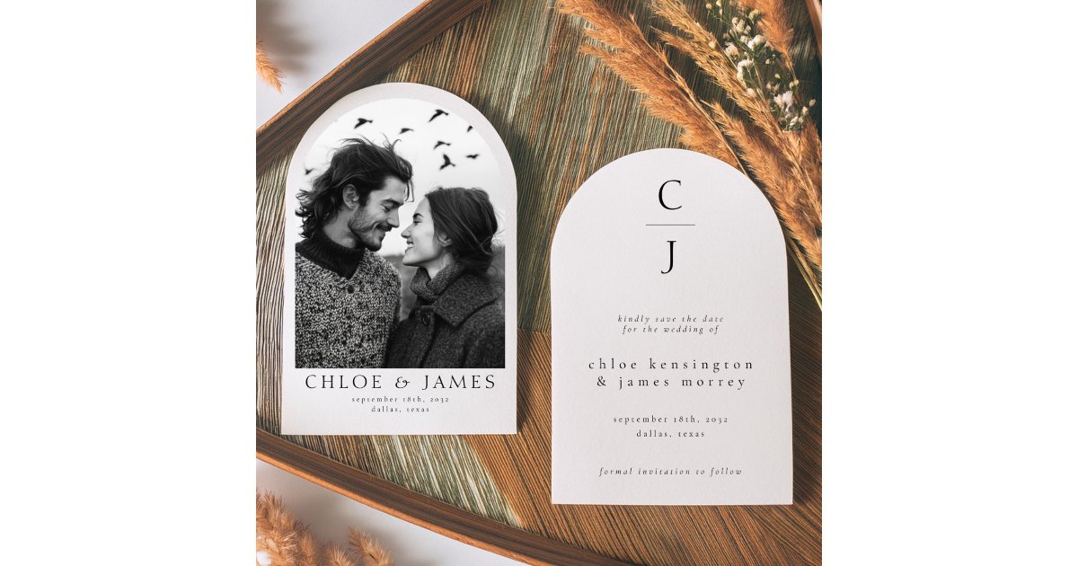 Wedding Invitations & Save the Date Templates cover photo collage