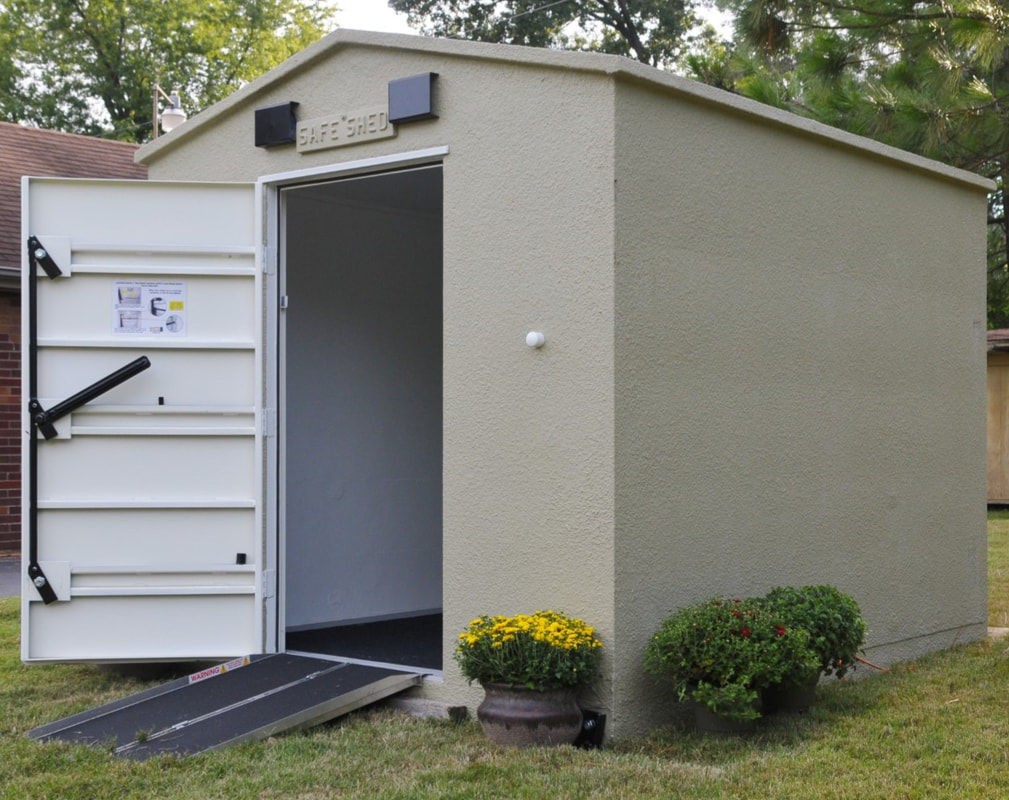 What's in my tornado shelter? These are my must-have items that I keep in my safe spot. cover photo collage