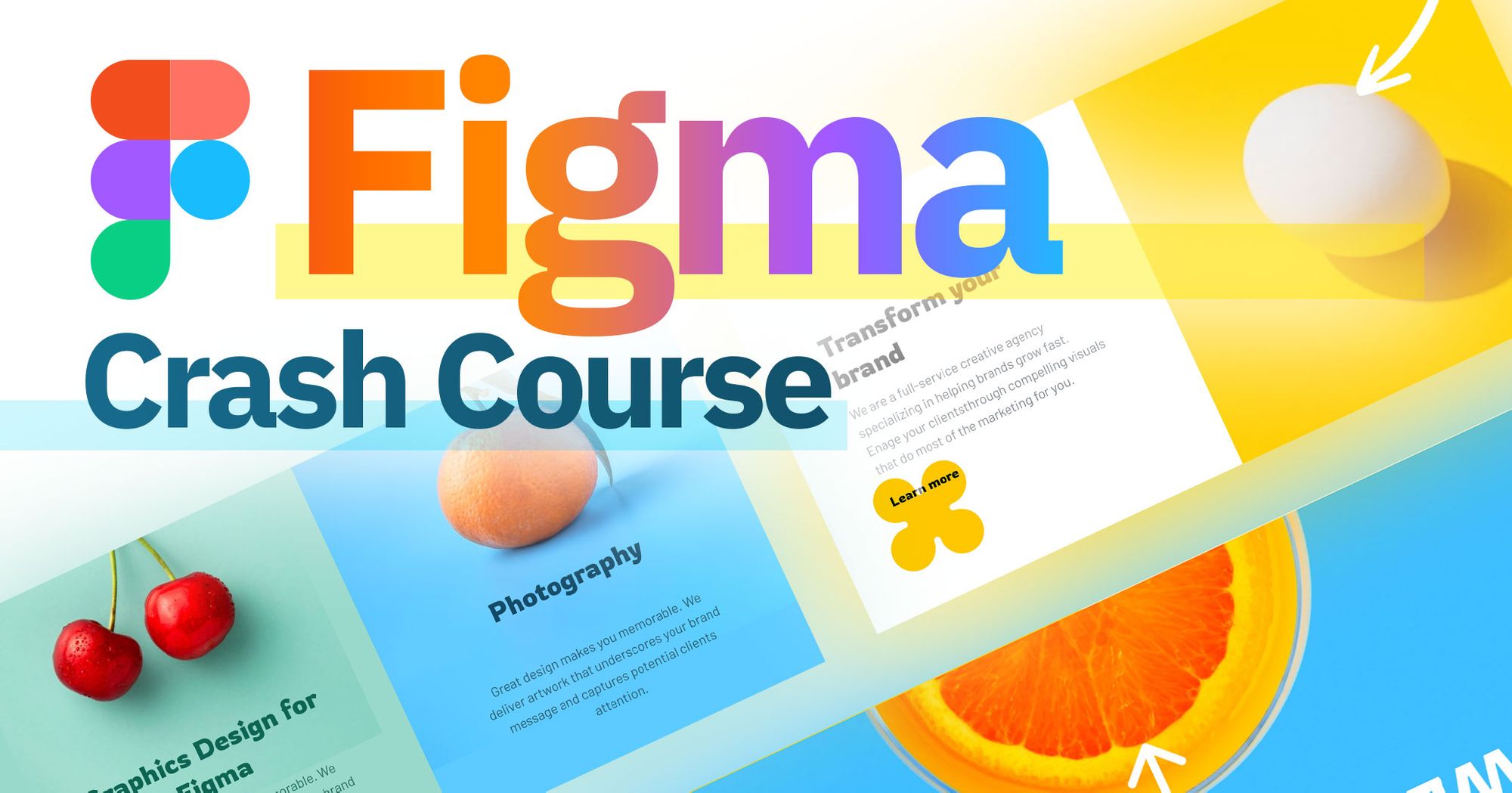Free Courses that Helped me Start my Design Journey cover photo collage