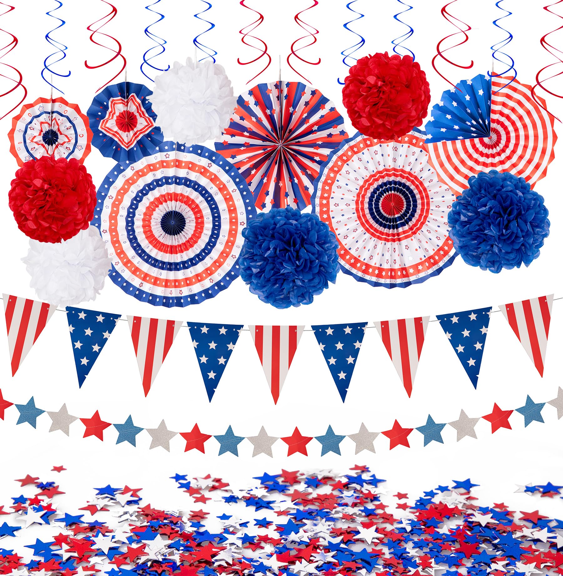 Fourth of July cover photo collage